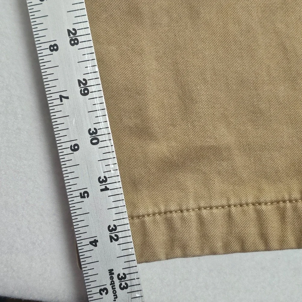 Carhartt Mens 34x34 Flannel Lined Relaxed‎ Fit Work Pants Tan Brown 100070-283